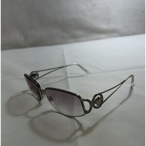 Vintage VERSACE EyeGlasses Frame Only  Mod2025 1000/11 56[]18 120 Retro Big Logo